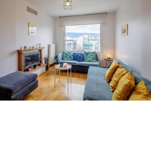 City view roof top apt 10min from Acropolis museum