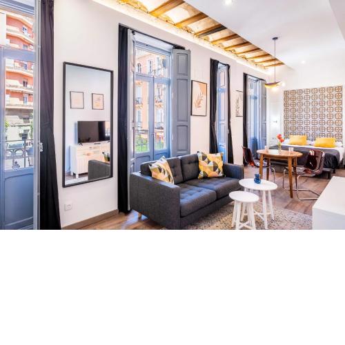 Classy Studio Apartment with Unique Design