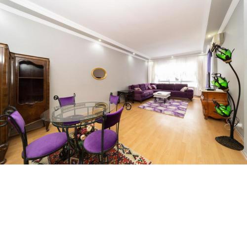 Colorful Flat Close to the Coast in Muratpasa