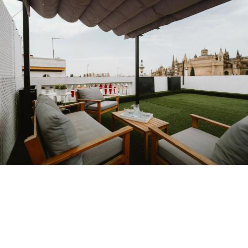 Complete studio with terrace - La Giralda