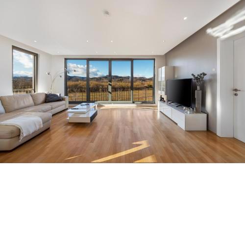 Contemporary apartment with rooftop terrace in Maribor
