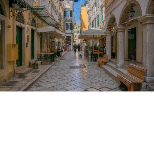 Corfu Old Town Gregory