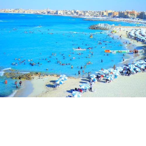 Corner Beach View - El Obayed apartment armed forces