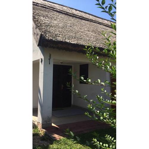 Cottage with thatched reed rooftop Keszthely