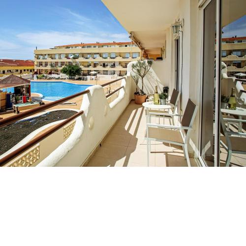 Cozy 1 bedroom flat with Pool in Playa Paraíso, Marina Palace 425