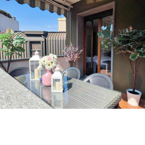 Cozy Apartment with large exclusive terrace