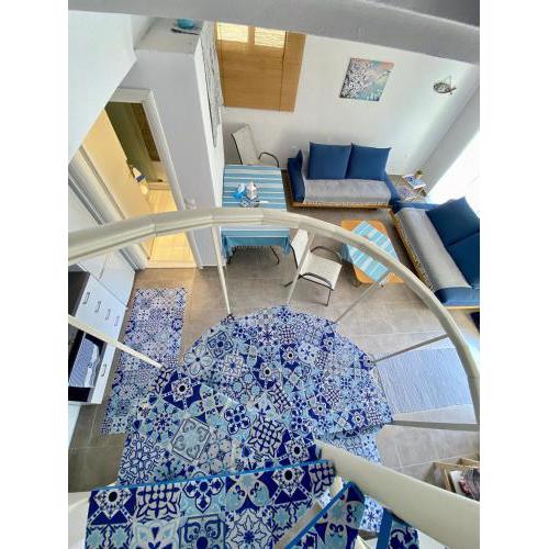 Cozy blue
