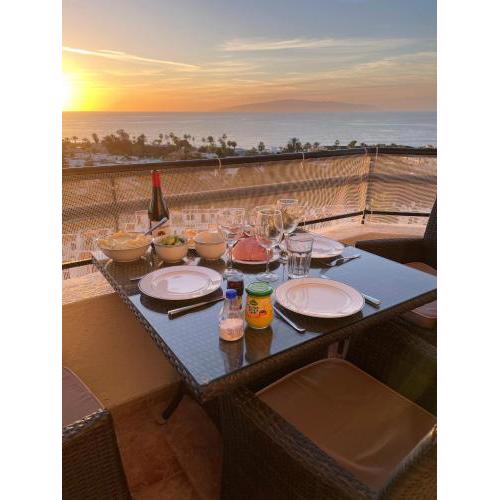Cozy ocean and La Gomera view appartment