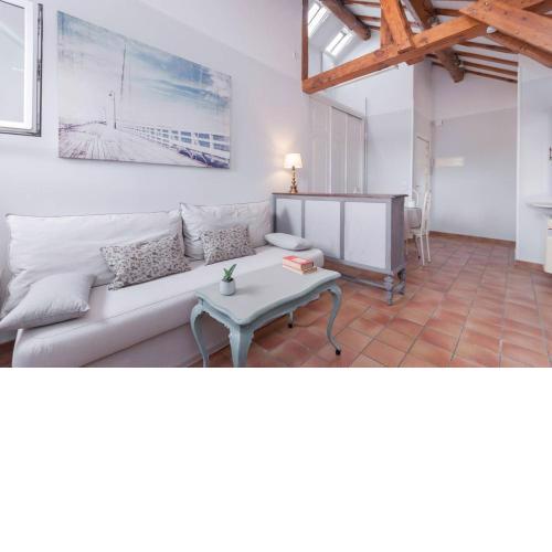 Cozy one-bedroom penthhouse La Latina