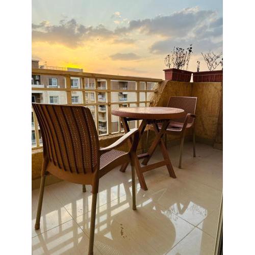 Cozy, Unique, Warm Condo with perfect Garden View near to south park in Madinaty