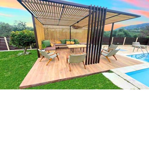 Cretan Sunrise Villa Heated Pool