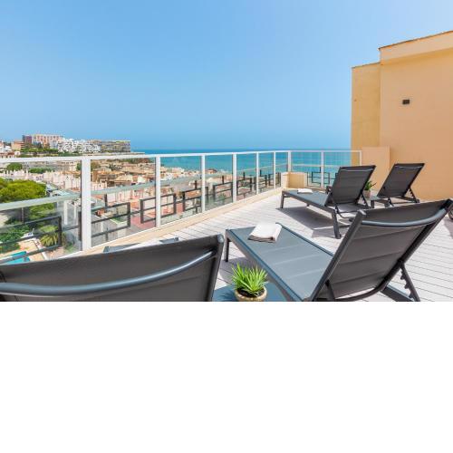 Crystalline View's of Carihuela - 3 bedrooms Penthouse