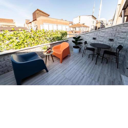 Dach Wochnung mit Terrasse