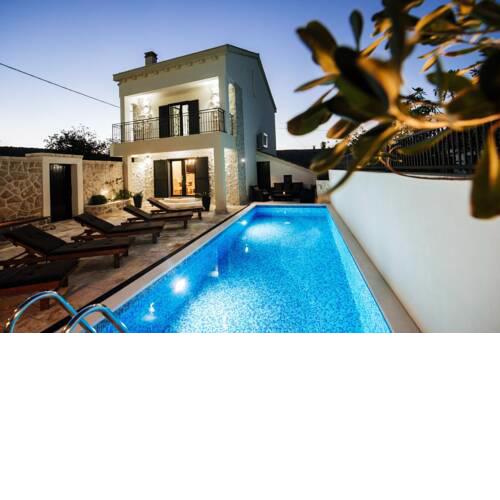 Dalmatian Villa Castello Coza with pool, Vinjerac