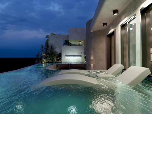 Deluxe Santorini Villa 1 Bedroom Villa Cherished View Private Pool and Sea View Fira