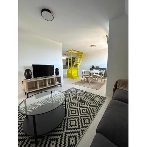 Design apartment with garage
