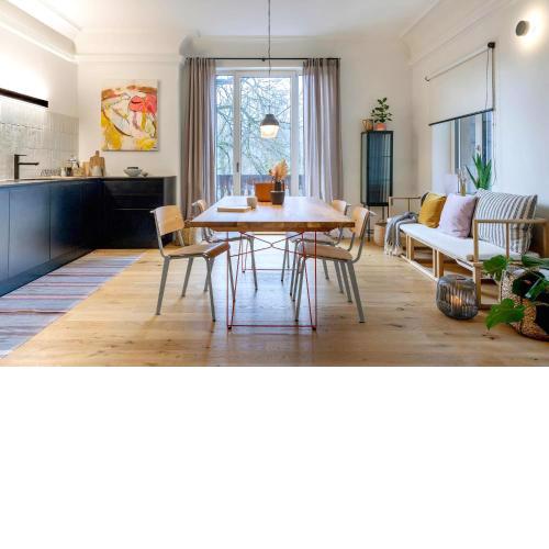 Design&Natur - hochwertige Ferienwohnung "Sundowner" in alter Villa