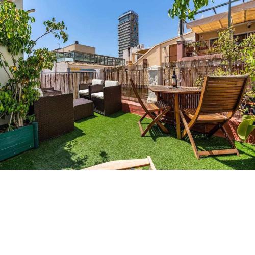 Dirdam CascoAntiguo -Roof Top -4 min Playa