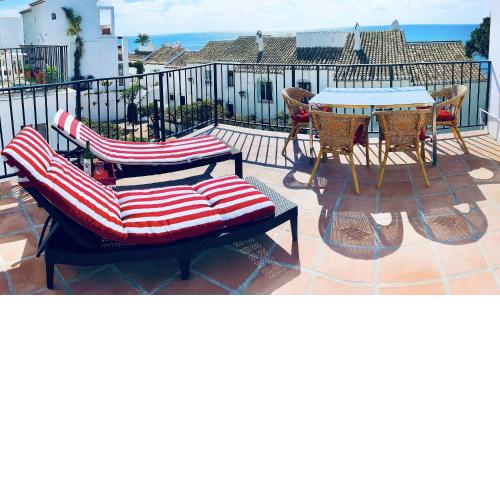 Doña lola Elena - Nice duplex apartment with sea views close to beach