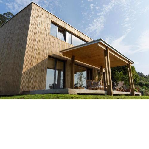 Doni Wood House, casa en la playa de Doniños