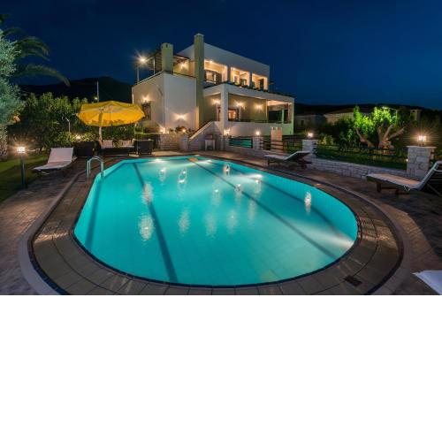 Dream Villa Enigma with 2 private pools & sea view