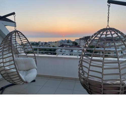 Dublex with a wonderful view of the sea and fast internet!