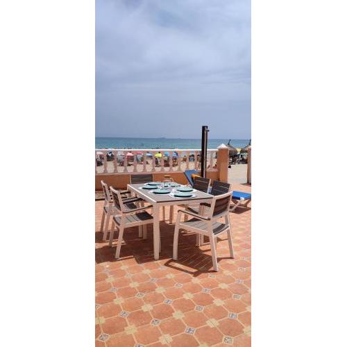 duplex sobre la playa