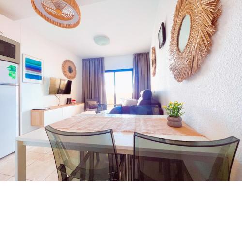 Duplex with Heated Pool ocean view in Los Cristianos LC54