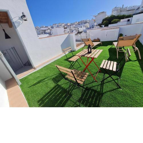 El Aljibe de Cobarrubias, Apartamento 3, terraza privada