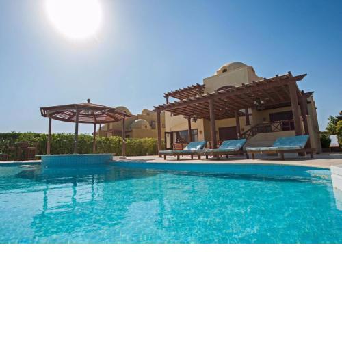 El Gouna Private Villa - HEATED Pool - Big Lagoon - BBQ