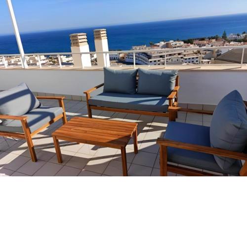 El Horizonte PiscinaTerraza y Vistas