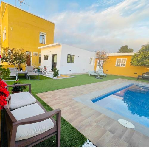 El Mirador de El Paso - Vistas y piscina