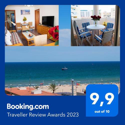 El Tiburon - Piso con espectaculares vistas al mar - solo para familias ideal para 4 personas