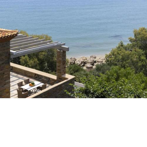 Elegant Andros Beach House - Villa Stenies Thea- 5 Bedrooms - Direct Beach Access - Piso Gyalia Beach