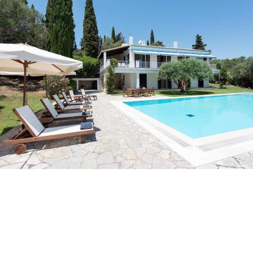 Elegant Corfu Villa - 4 Bedrooms - Villa Aquila - Serene Nature Retreat - Spectacular Views