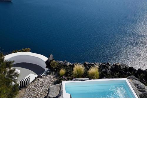 Elegant Santorini Villa - Private Plunge Pool - Eden Villas Two Bedroom Villa - Caldera Views