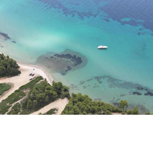 Elegant Villa Marlon with shared Pool near Sani Beach