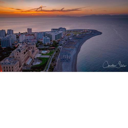 Elli beach apartment top location Rodos