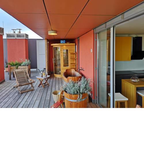 Embassy terrace apartment Ljubljana