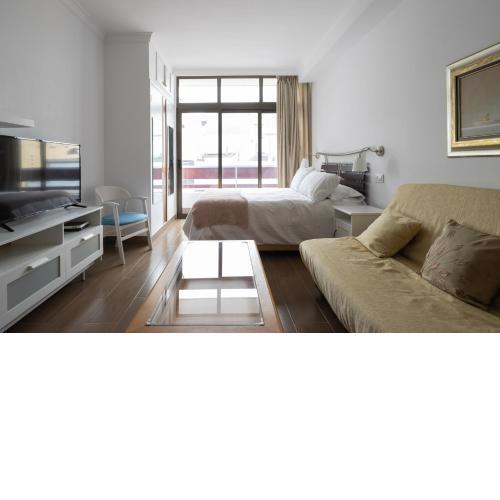 Estudio con vistas al mar en Las Canteras