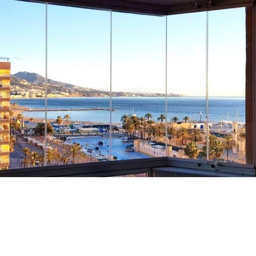Estudio El Balcón, en primerísima línea de playa.