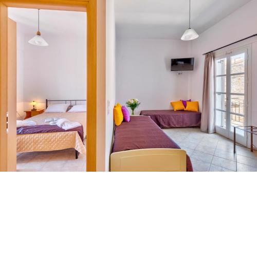 Ethrionplus two rooms apartments balconies 100 m from the port