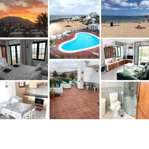 Exclusive Beach Front with Pool Access in Fuerteventura