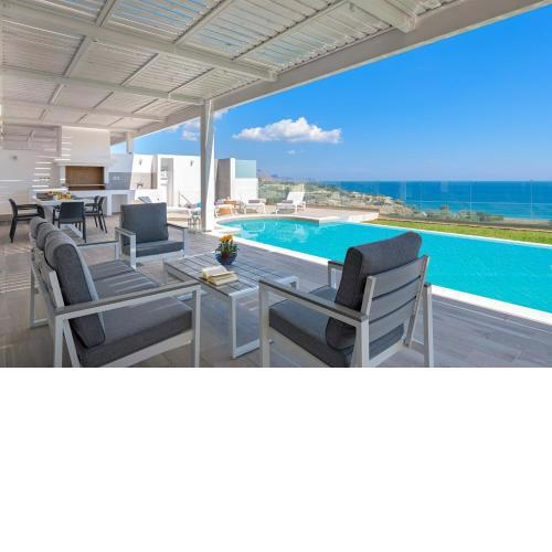 Executive Rhodes Villa Villa Gaia Stunning Sea Views 3 Bedrooms Lindos