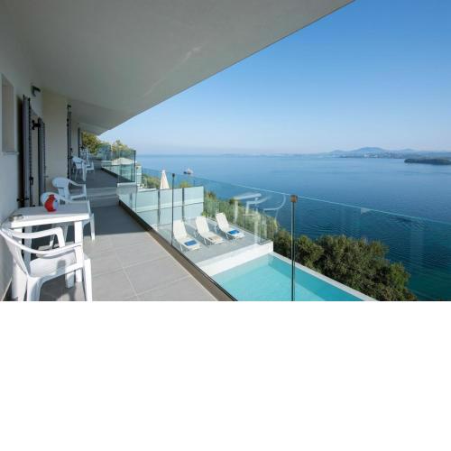 Exquisite Corfu Retreat - 3 Bedrooms - Villa Thea Pyrgi - Panoramic Sea Views & Private Pool - Unforgettable Getaway