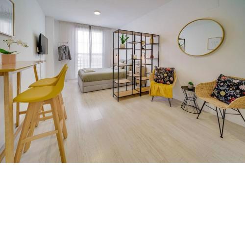 Exquisito estudio en el Centro de Málaga