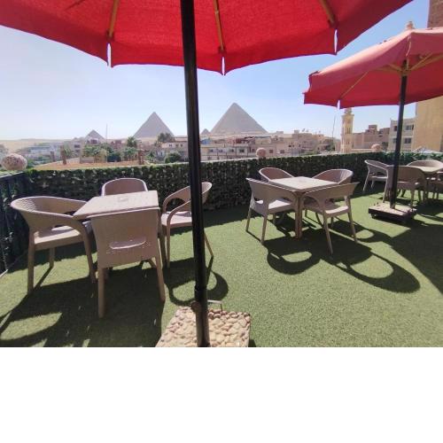 Fantastic pyramids view