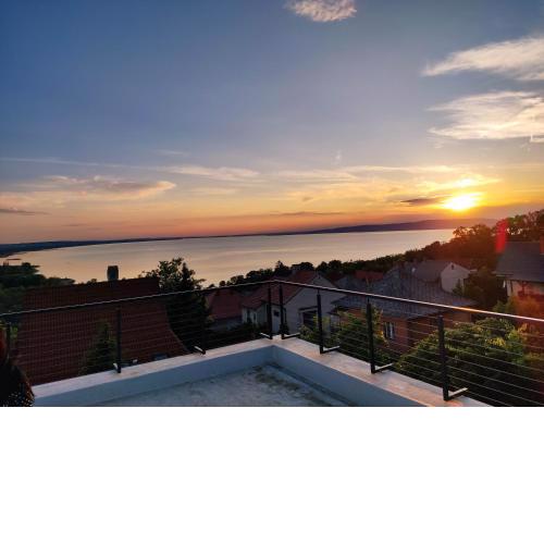 Fantastic view to lake Balaton