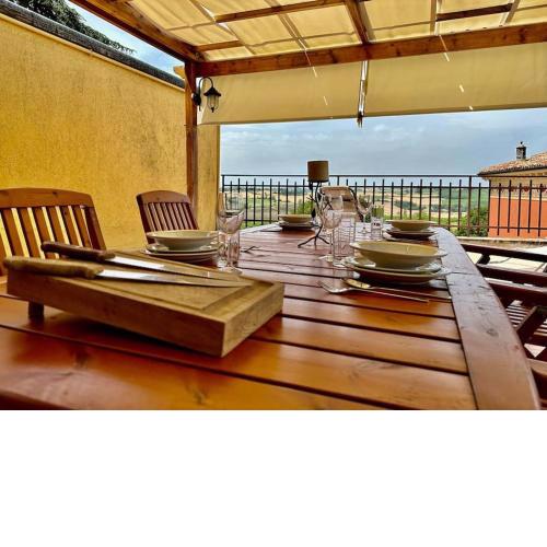 Fantastica terrazza con solarium e infernot