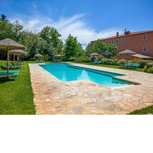Farmhouse in Montescudaio with a shared pool near sea park